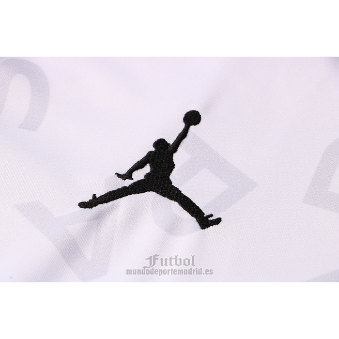 Chandal del Paris Saint-Germain Jordan Manga Corta 2021-2022 Blanco